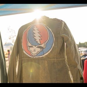 Grateful Dead Khaki Jacket 🧥